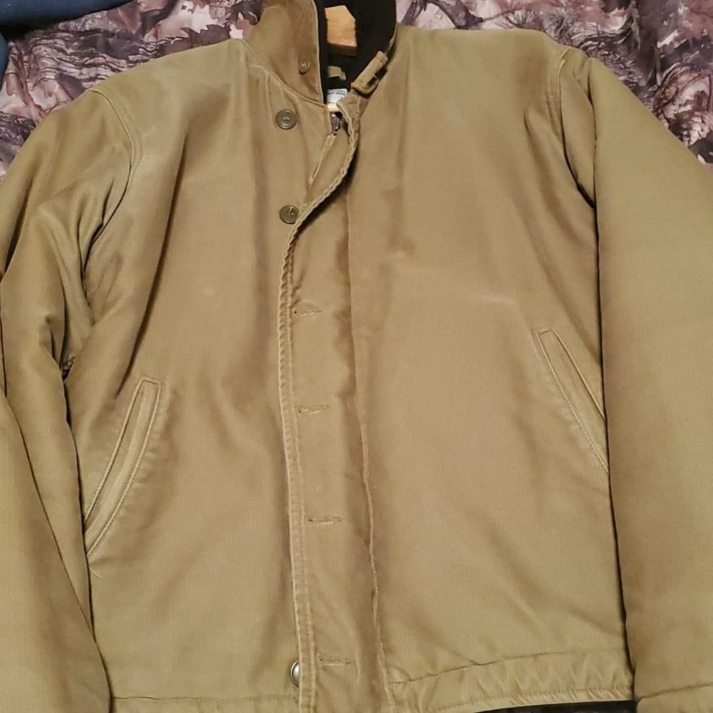 WWII US Navy N1 deck jacket